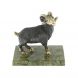 Статуэтка &amp;quot;Баран большой&amp;quot; из бронзы и змеевика 9х6,5х8,5 см 129067