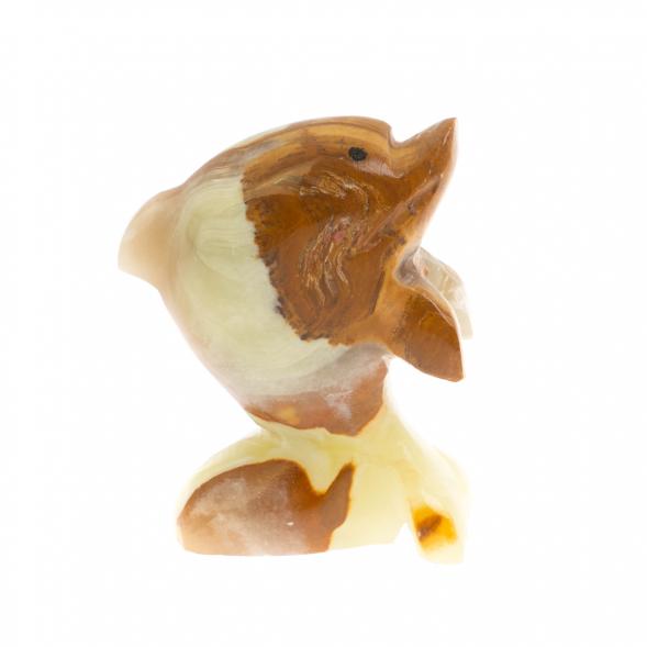 Сувенир &amp;quot;Дельфин&amp;quot; из оникса 8х6х3 см (3) 130084