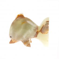 Сувенир "Дельфин" из оникса 8х6х3 см (3)