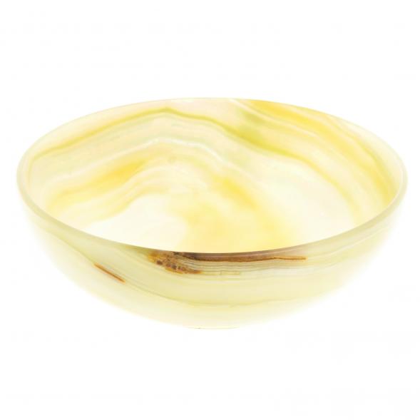 Пиала для чая из камня оникс 12,5х12,5х4 см (5) 123918