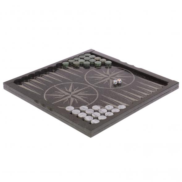 Набор игр 3 в 1: шахматы, шашки, нарды 41х41 см 126139