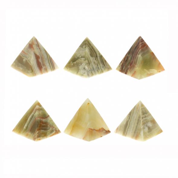 Пирамида из оникса 4,7х4,7х5 см 126293
