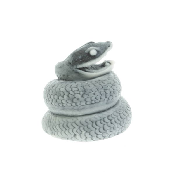 Статуэтка «Змея гремучая» из мраморной крошки 128157