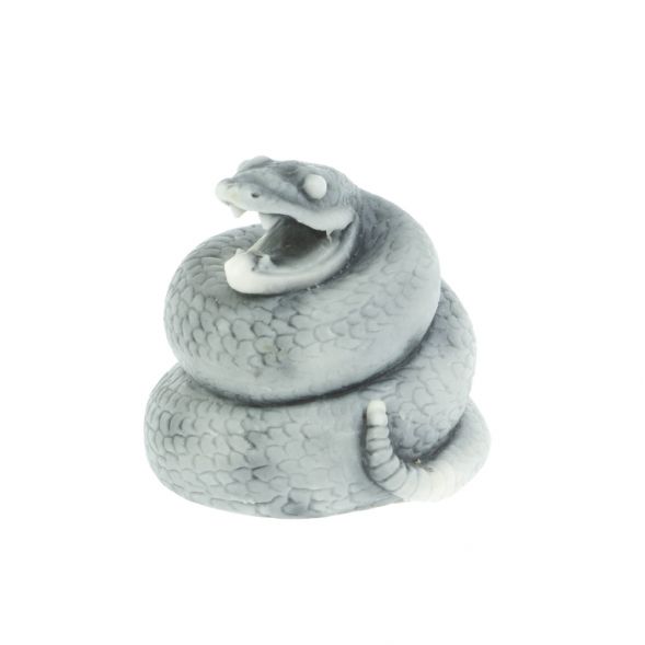 Статуэтка «Змея гремучая» из мраморной крошки 128157