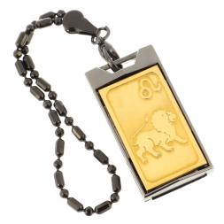 Флешка брелок знак зодиака "Лев" 32 Gb Златоуст