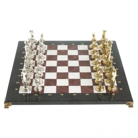 Шахматы &amp;quot;Дон Кихот&amp;quot; доска 40х40 см мрамор лемезит 122648