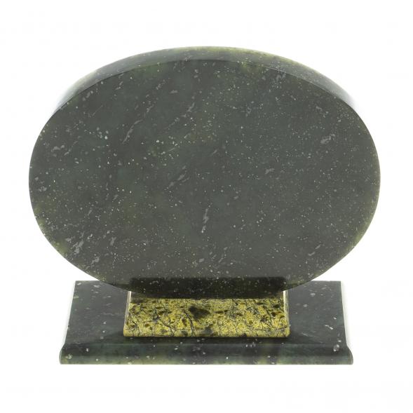 Настольные часы &amp;quot;Овальные&amp;quot; змеевик 113547