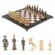 Шахматы из бронзы &amp;quot;Камелот&amp;quot; мрамор лемезит 40х40 см 126904
