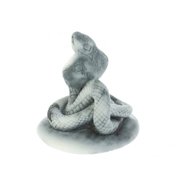 Статуэтка «Кобра малая» из мраморной крошки 128158