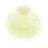 Каменная шкатулка из оникса "Яблоко" зеленая 6,5х6,5х5,5 см (2,5)