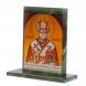Икона настольная &amp;quot;Св.Николай Чудотворец&amp;quot; из змеевика 15х5х15,5 см 125238
