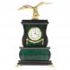 Декоративные часы из малахита &amp;quot;Орел на камне&amp;quot; бронза 116624