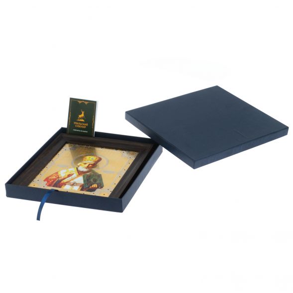 Икона &amp;quot;Николай Чудотворец&amp;quot; багет 24,5х28,5 см 128002