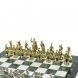 Шахматы &amp;quot;Древний Рим&amp;quot; доска 44х44 см из мрамора и змеевика 128243