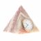 Настольные часы из камня оникс "Пирамида" 6,5х6,5х7,2 см (2,5)