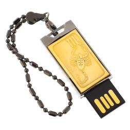 Флешка брелок знак зодиака "Скорпион" 32 Gb Златоуст
