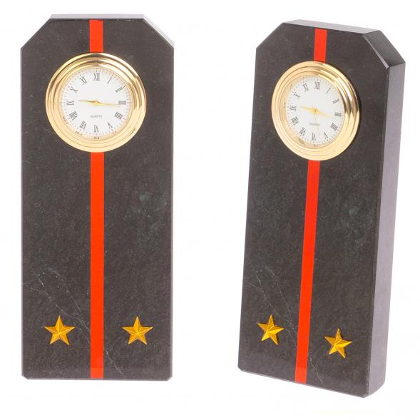 Часы &amp;quot;Погон лейтенант МП ВМФ&amp;quot; из змеевика 113506