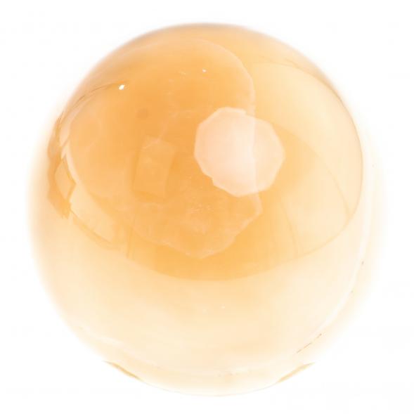Шар 7 см камень оникс медовый (3) 123923