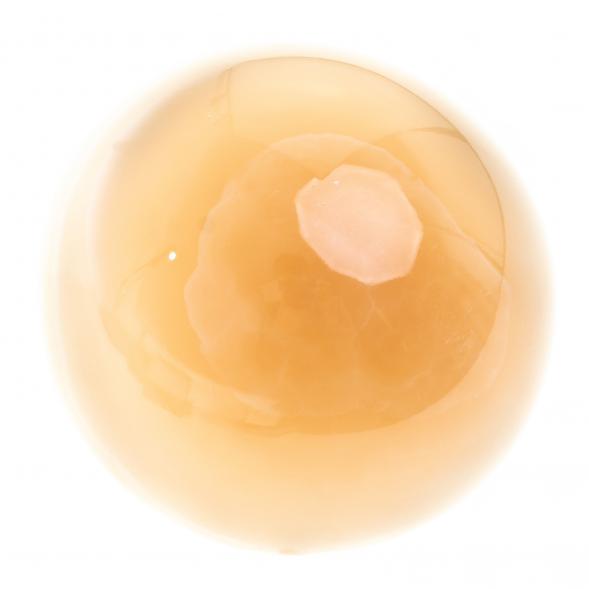 Шар 7 см камень оникс медовый (3) 123923