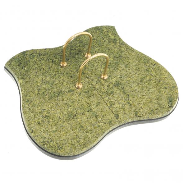 Настольный письменный набор камень змеевик 113438