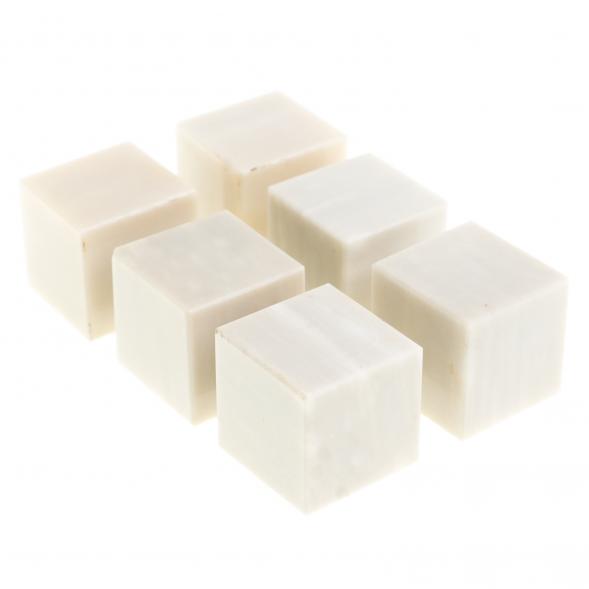 Камни для охлаждения виски набор 6 кубиков мрамор газганский 123475