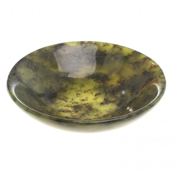 Пиала соусник из нефрита 7,5х1,5 см 124098