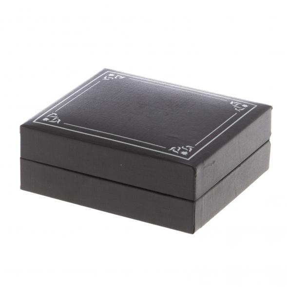 Запонки камень тигровый глаз закругленные 124418