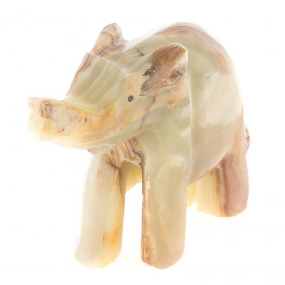 Статуэтка из оникса &amp;quot;Слон&amp;quot; 15х4х12 см (6) 124647