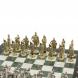 Подарочные шахматы &amp;quot;Русь&amp;quot; доска 40х40 см мрамор шабровский змеевик 126830
