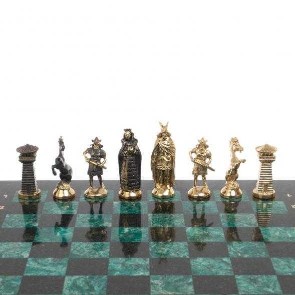 Шахматы &amp;quot;Викинги из змеевика и бронзы 126907