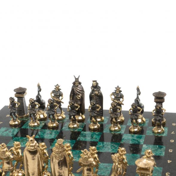 Шахматы &amp;quot;Викинги из змеевика и бронзы 126907