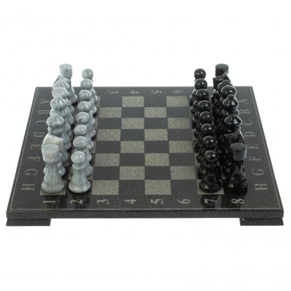 Шахматы &amp;quot;Турнирные&amp;quot; доска 33х33 см мрамор гранит 128405