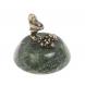 Статуэтка из бронзы на подставке из змеевика  &amp;quot;Гномик&amp;quot; 116169
