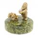 Статуэтка из бронзы на подставке из змеевика  &amp;quot;Гномик&amp;quot; 116169