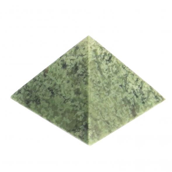 Пирамида из жадеита 4х4х3 см 124961