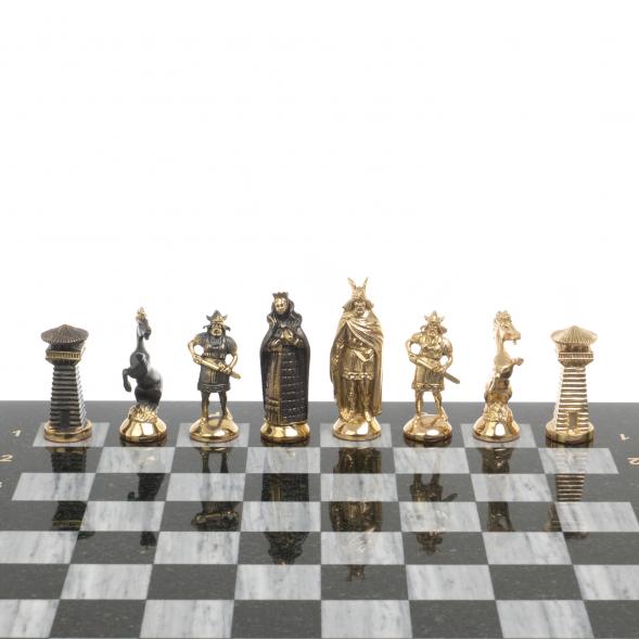 Шахматы из бронзы и мрамора &amp;quot;Викинги&amp;quot; 126908