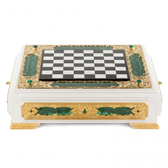 Шахматы из малахита &amp;quot;Версаль&amp;quot; 121086