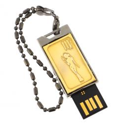 Флешка брелок знак зодиака "Дева" 32 Gb Златоуст