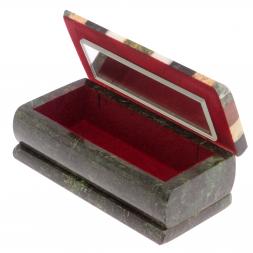 Каменная шкатулка "Мозаика" 15х7х5 см