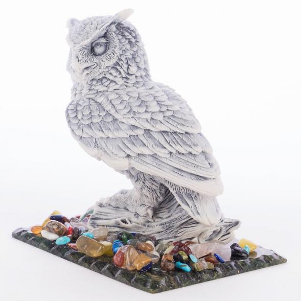 Сувенир &amp;quot;Филин №1&amp;quot; из мрамолита 119004