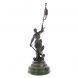 Бронзовая статуэтка &amp;quot;Жанна Дарк&amp;quot; на нефрите 128480