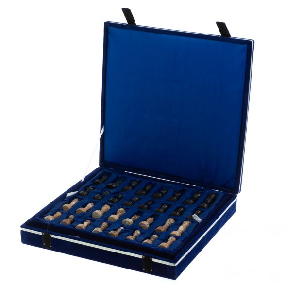 Шахматы из камня &amp;quot;Виктория&amp;quot; доска 38х38 см оникс мрамор 129000