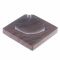 Пепельница из коричневого обсидиана пятиугольная 11,5х11,5х2,5 см