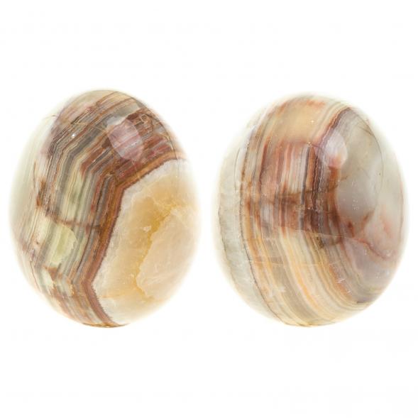 Яйцо из камня оникс 5х7 см (2х3) 123927