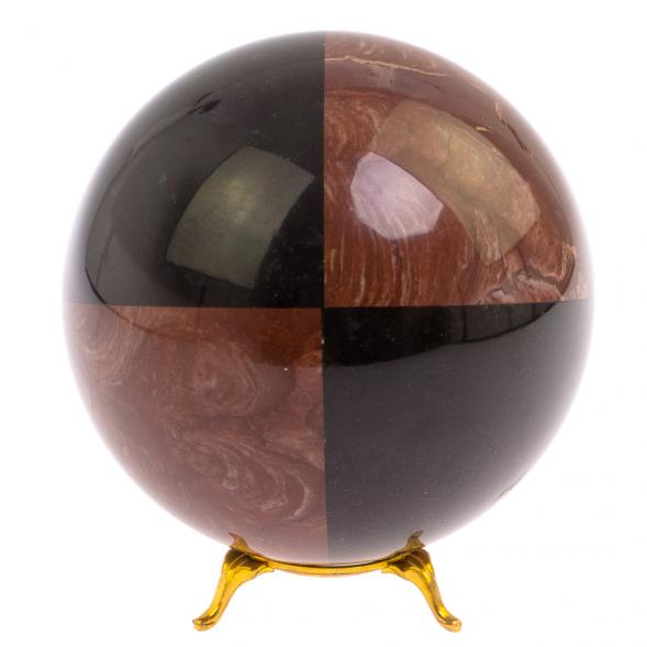 Шар из лемезита и долерита 12 см 126299