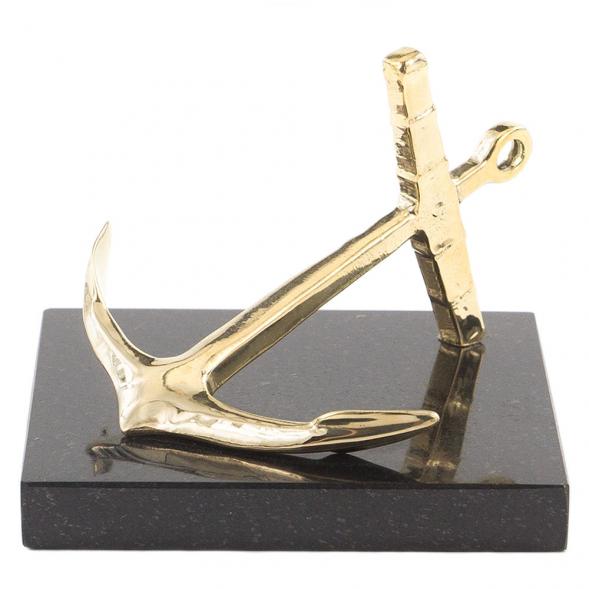 Статуэтка из бронзы и долерита &amp;quot;Якорь&amp;quot; 120518