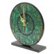 Настольные часы &amp;quot;Мозайка&amp;quot; из малахита 23,5х7х23,5 см 128926