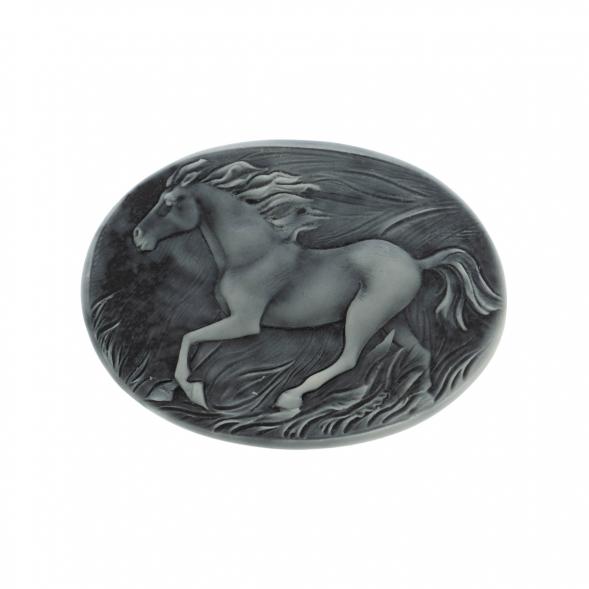 Магнит &amp;quot;Лошадь бегущая&amp;quot; из мрамолита 129383