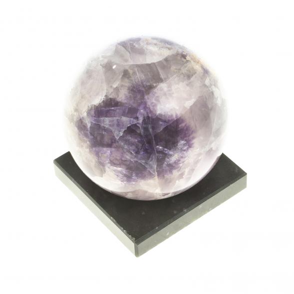 Шар из флюорита 7 см на подставке 124198