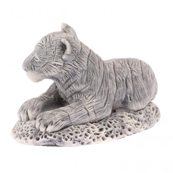 Фигурка &amp;quot;Тигренок на камне&amp;quot; из мраморной крошки 125159